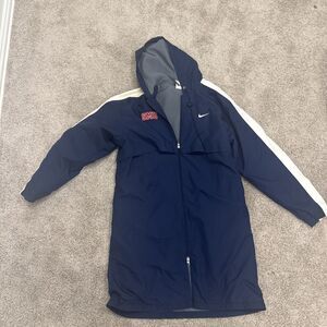 Nike Team Parka Mens Winter Jacket Coat  SMU Logo